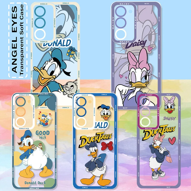 Disney Donald Duck Cute Phone Case For Samsung A02 A03 A04 A05 A10 A11 A12 A13 A14 A15 A20 A21 A22 A23 S Angel Eye Funda Shell