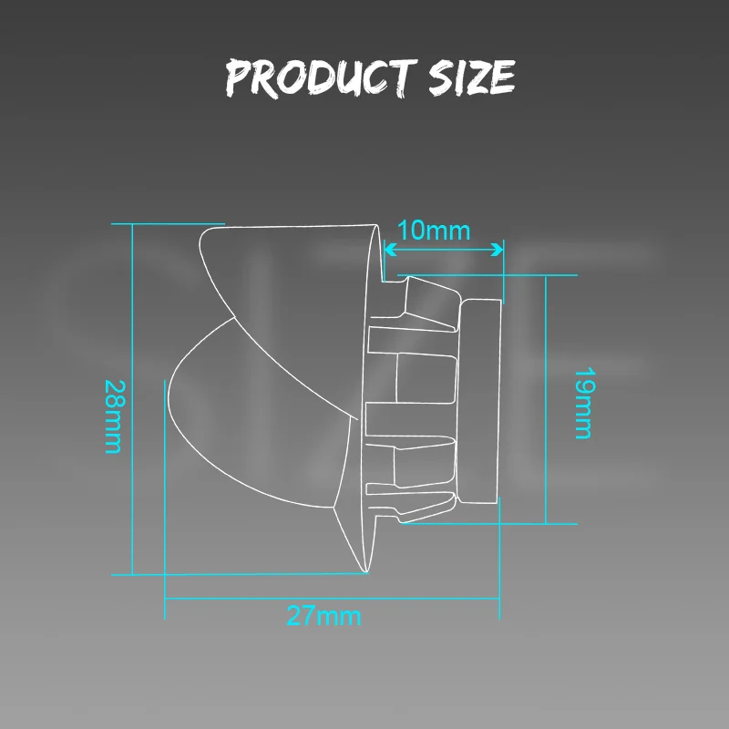10 قطعة رصاصة LED أضواء العلامات الجانبية مقاوم للماء قارب ضوء وقف تحذير وقوف السيارات مصباح لشاحنة مقطورة قارب شاحنة جرار 12 فولت 24 فولت