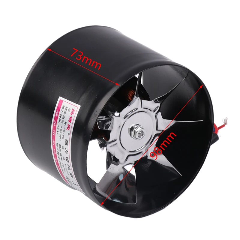 مروحة عادم تهوية الهواء ، 4 بوصة ، أنبوب معدني ، مستخرج صغير ، حمام ، جدار مرحاض ، قناة ، منزل ، مطبخ ، منزل #6