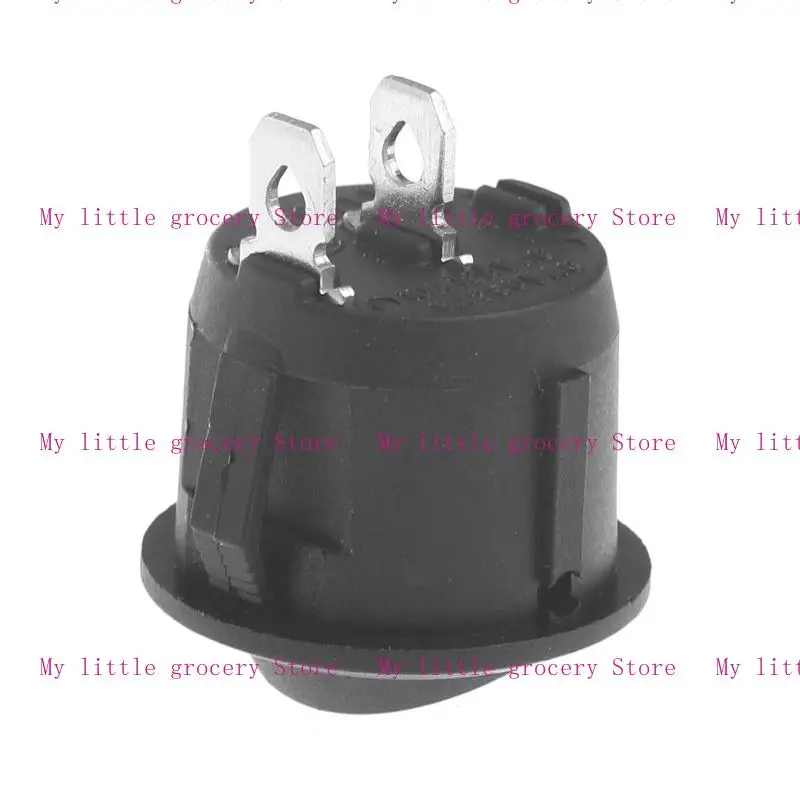 D5BD 2x 2 pines Rocker Switch Black SPDT Inmisionadores instantánea encendido Mini 2 Posición Switch