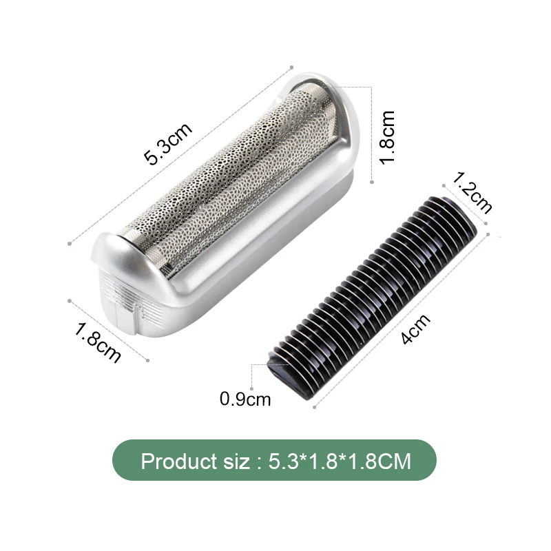 2 Pack Shaver Foil and Blade 5S for BRAUN 550 570 P40 P50 P60 M30 M60 M90 555 575 5604 5607 5608 560 - view 3