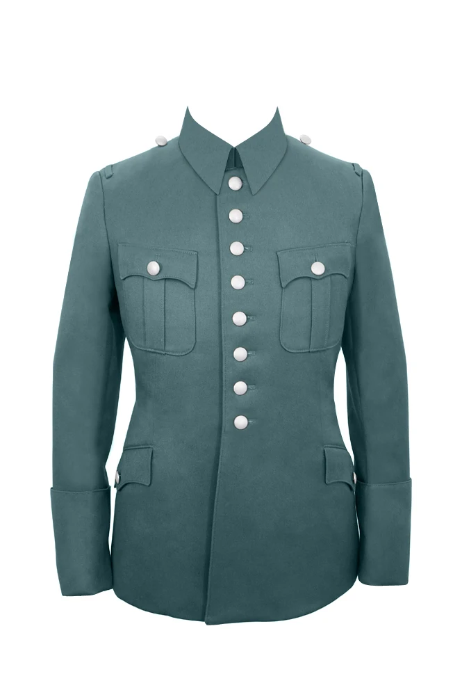 GUDK-B022 WWII German Police M27 General Officer Gabardine Service Waffenrock Tunic