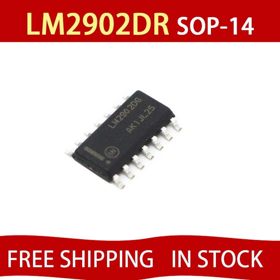 

10PCS LM2902DR SOP14 LM2902 SOP SMD new and original IC