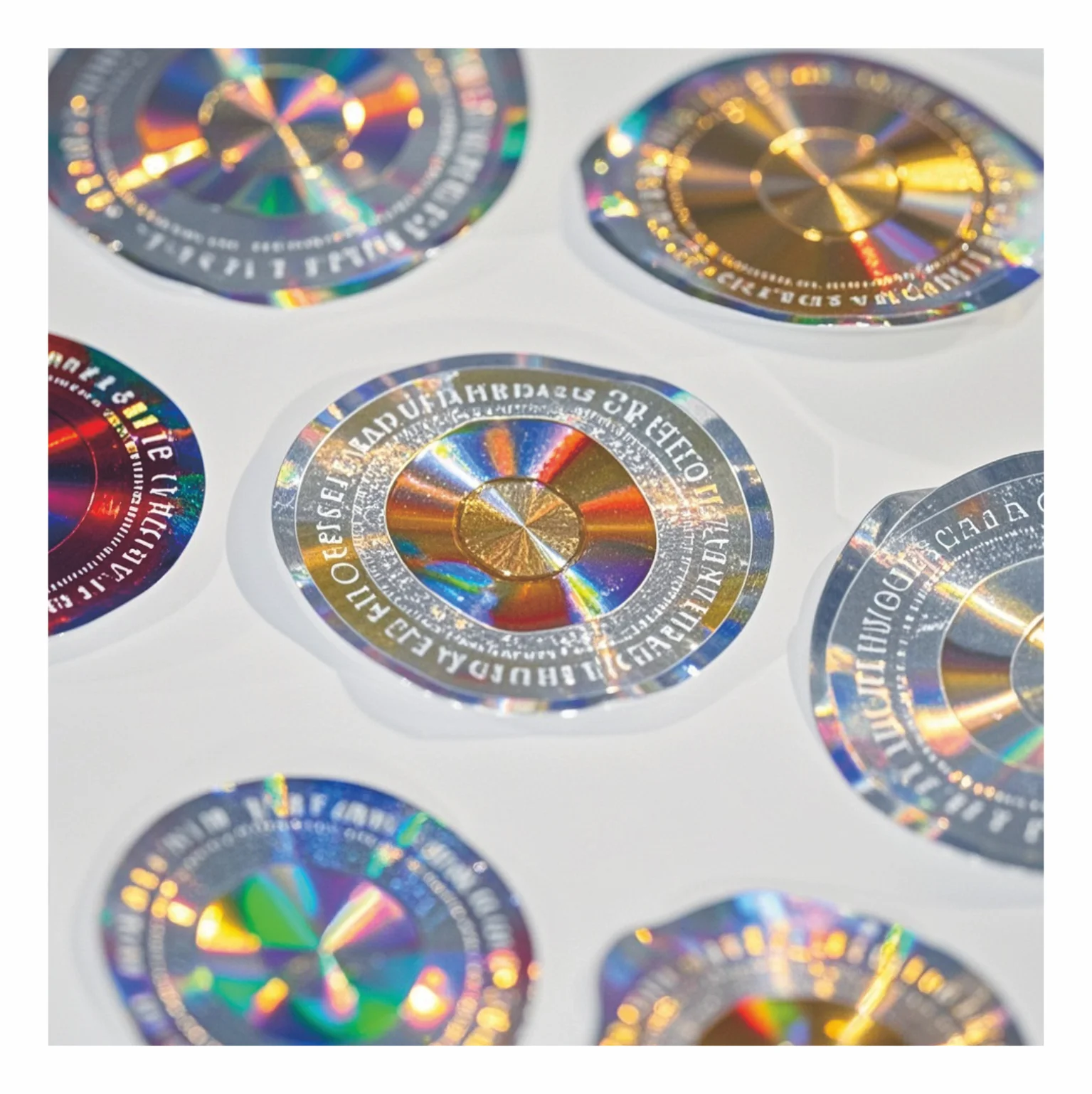Hot Selling Security Logo Label Custom 2D 3D Hologram Sticker Laser Void Animation Custom Security Holographic Label