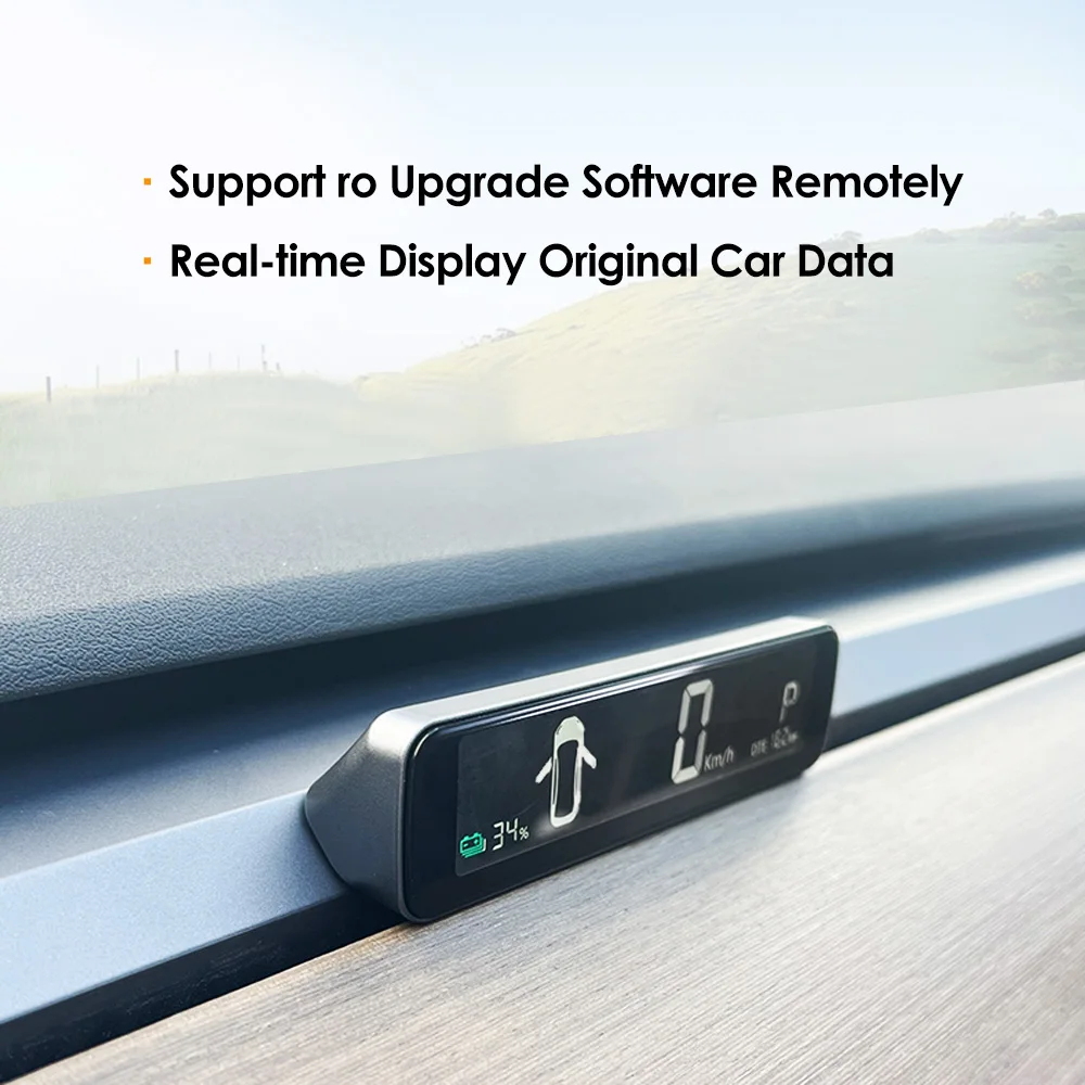 3,9 inch Head-up Display HUD-meter Waterdicht Real-time weergave Originele autodatum voor Model 3-accessoires Model Y
