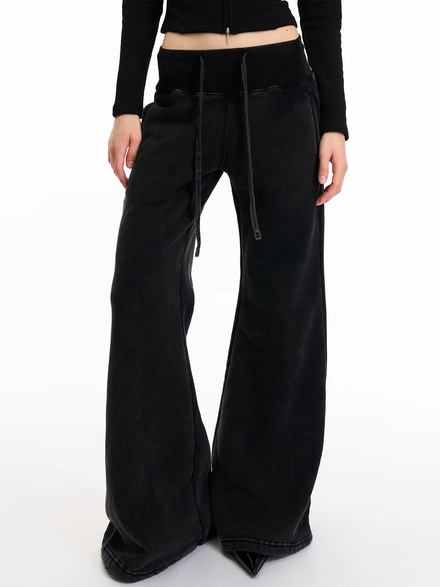 

Повседневные брюки Millennium Faion Bell Bot с низкой талией на подкладке, спортивные брюки для женщин, всесезонные базовые брюки