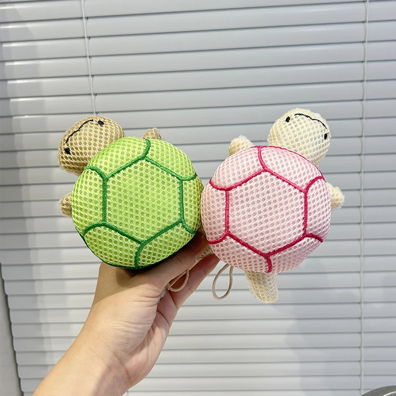 

Cartoon Turtle Shaped Wood Pulp Cotton Dishwashing Brush Reusable Kitchen Sponge Cleaning Tool Tableware Cleaning Magic Brush