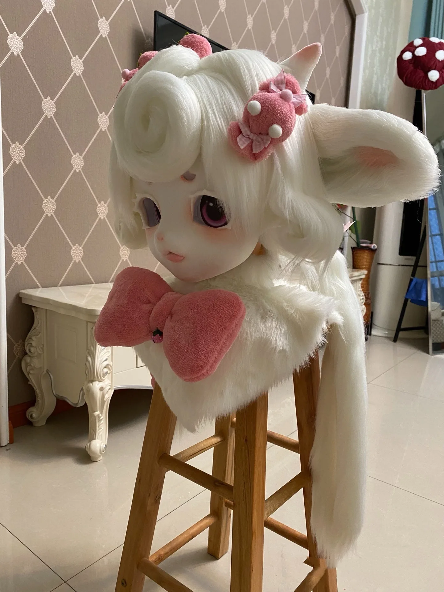 Fursuit Kigurumi Headsets Furry Cosplay Costumes Customized Furries Head Animal Comiket Rubbit Doll Cat Comiket Furries Doll