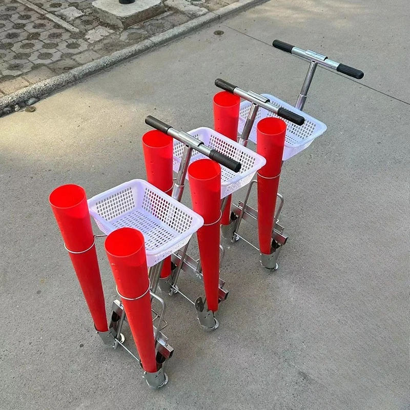 Two-Row Farm Seedling Transplanter, Agricultural Planting Tool for Pepper, Tomato & Eggplant Seedling Transplanting