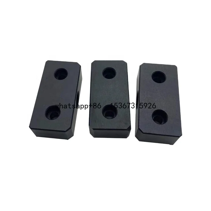 

Custom precision aluminium part mechanical products metal cnc machining service with black anodized finish