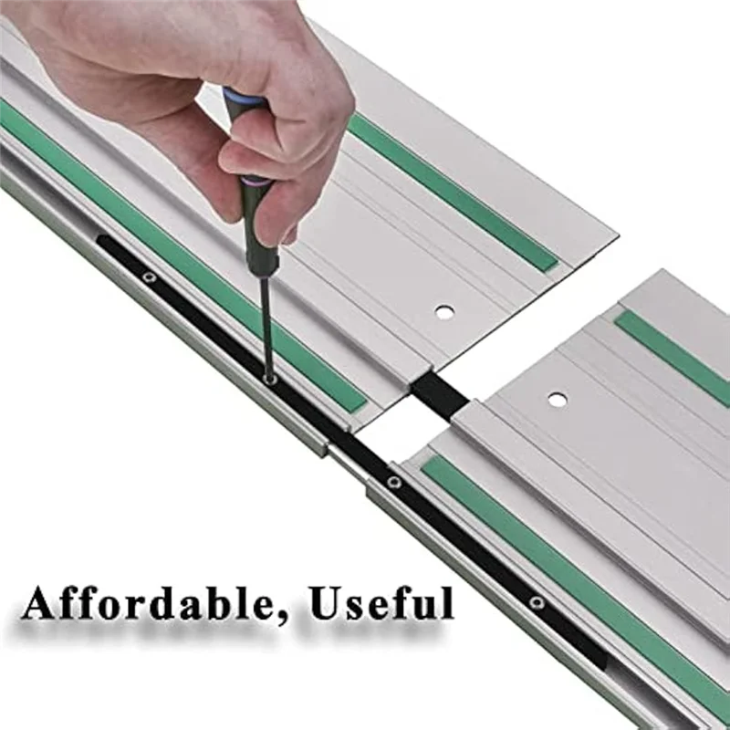 Guide Rail Connector Set P-20177 For  Track Saw Long Cuts For Festool/ Guide Rail T-Slots For Secure Cutting