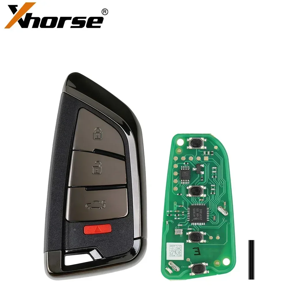 

Xhorse XSKF21EN 4B Keyless Go Универсальный смарт-ключ VVDI с функцией приближения Английская версия для мини-инструмента/VVDI2