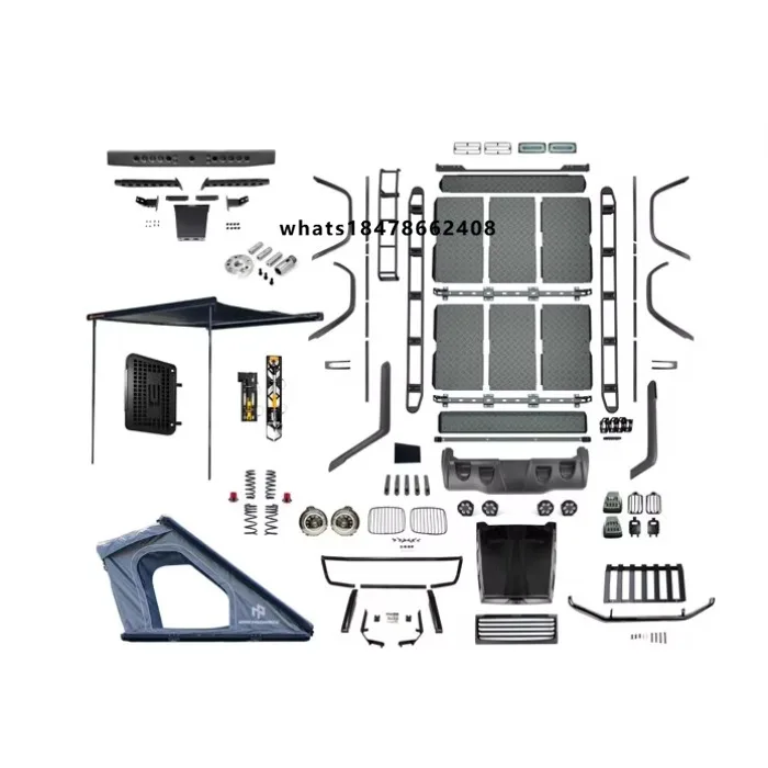 High Quality Auto Parts G55 Retro Off-Road Body Kit for Mer-cedes-Ben-z G-Class W463 2008-2018