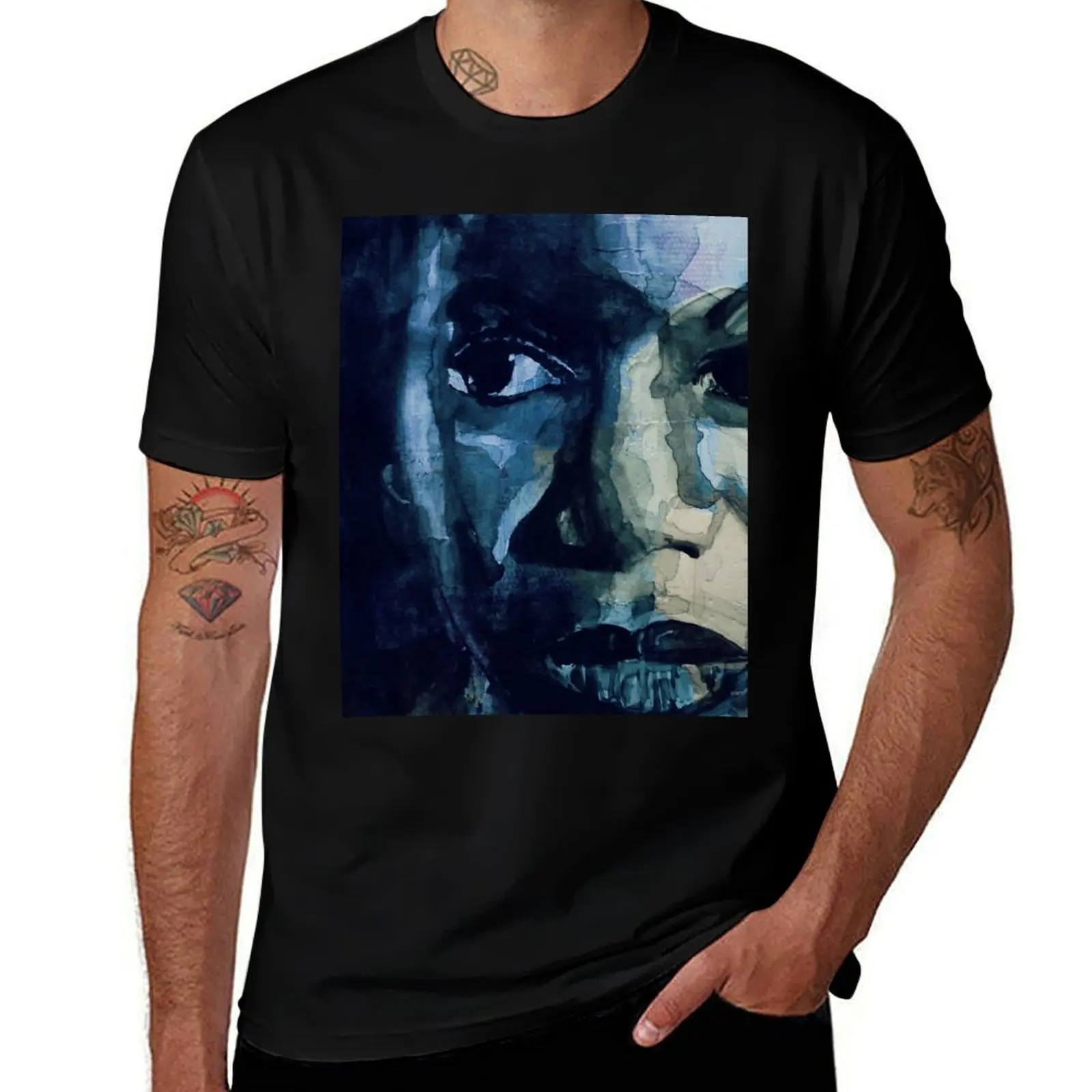 

Sinnerman - Nina Simone T-Shirt Work Daily Short Sleeve Top