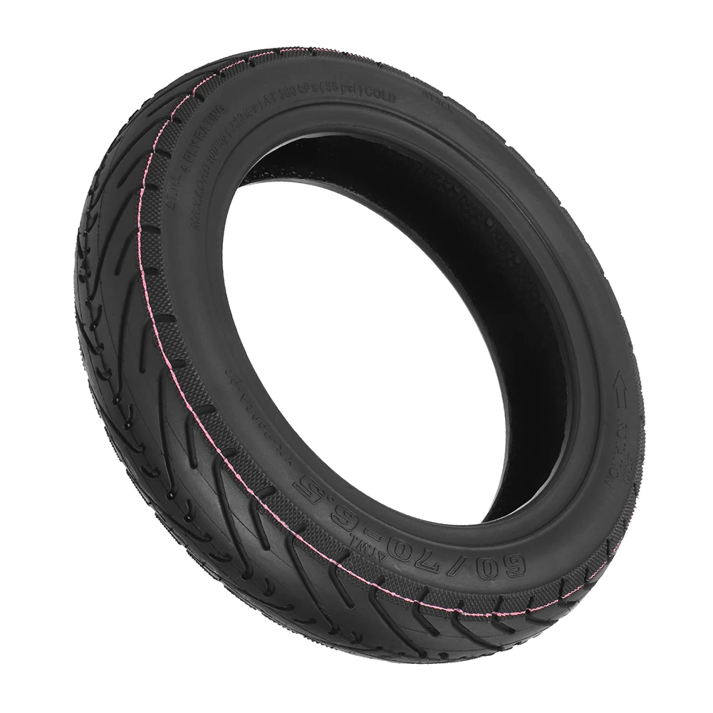 Premium 10 inch 60/70 6 5 Outer Tyre for Ninebot Max G30 Electric Scooter Black Color Suitable for Long Term Use