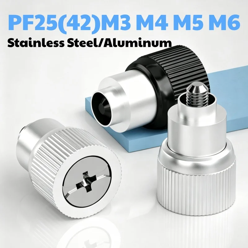 PF25(42)M3 M4 M5 M6-0/1/2/3 Stainless Steel/Aluminum Cabinet Captive Screw Panel Spring Bolts Combination Bolt