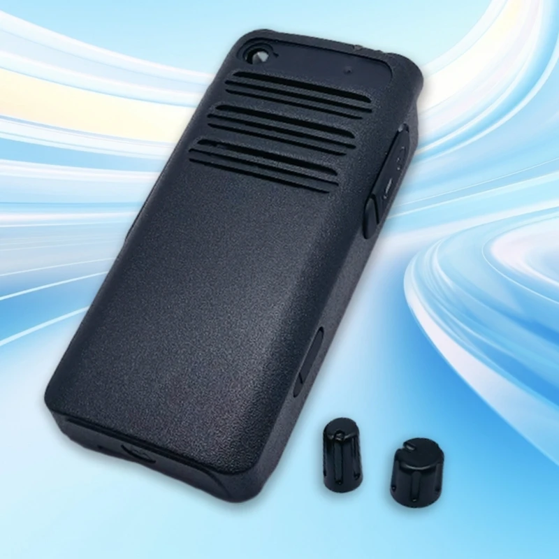 Front Cover Outer Shell Housing for DEP250 CP100D Radio WalkieTalkie Case Replacement Refurbish Set with Knob