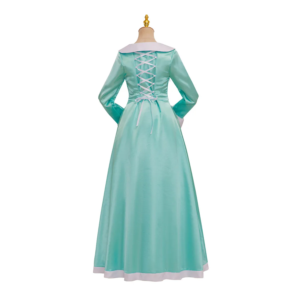 Rosalina Cosplay Costume Blue Dress Princess Disguise Halloween Carnival Party Outfits