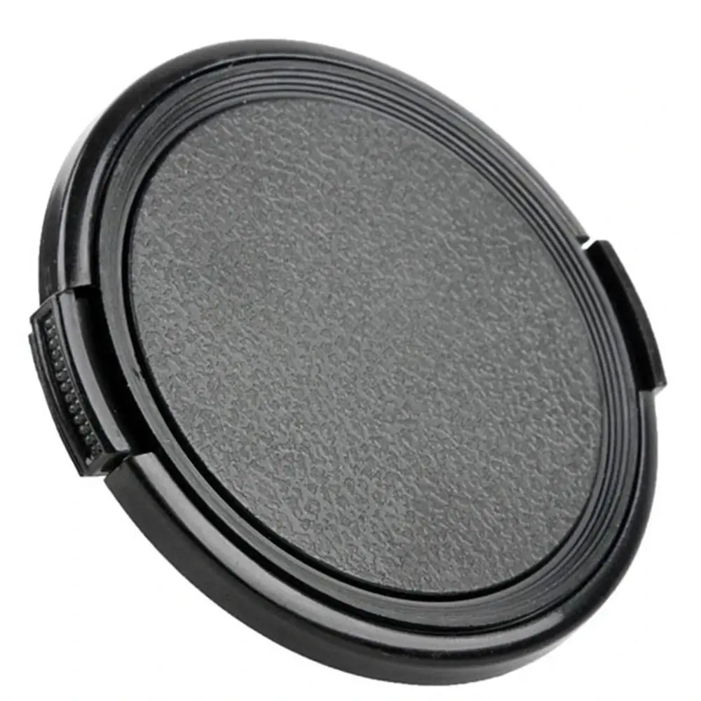 

DSLR Lens Front Cap Camera Lens Cap Dustproof Cover Side Pinch Canon Lens Cover Hemp Face Lens Cap 37mm 40.5mm 49mm