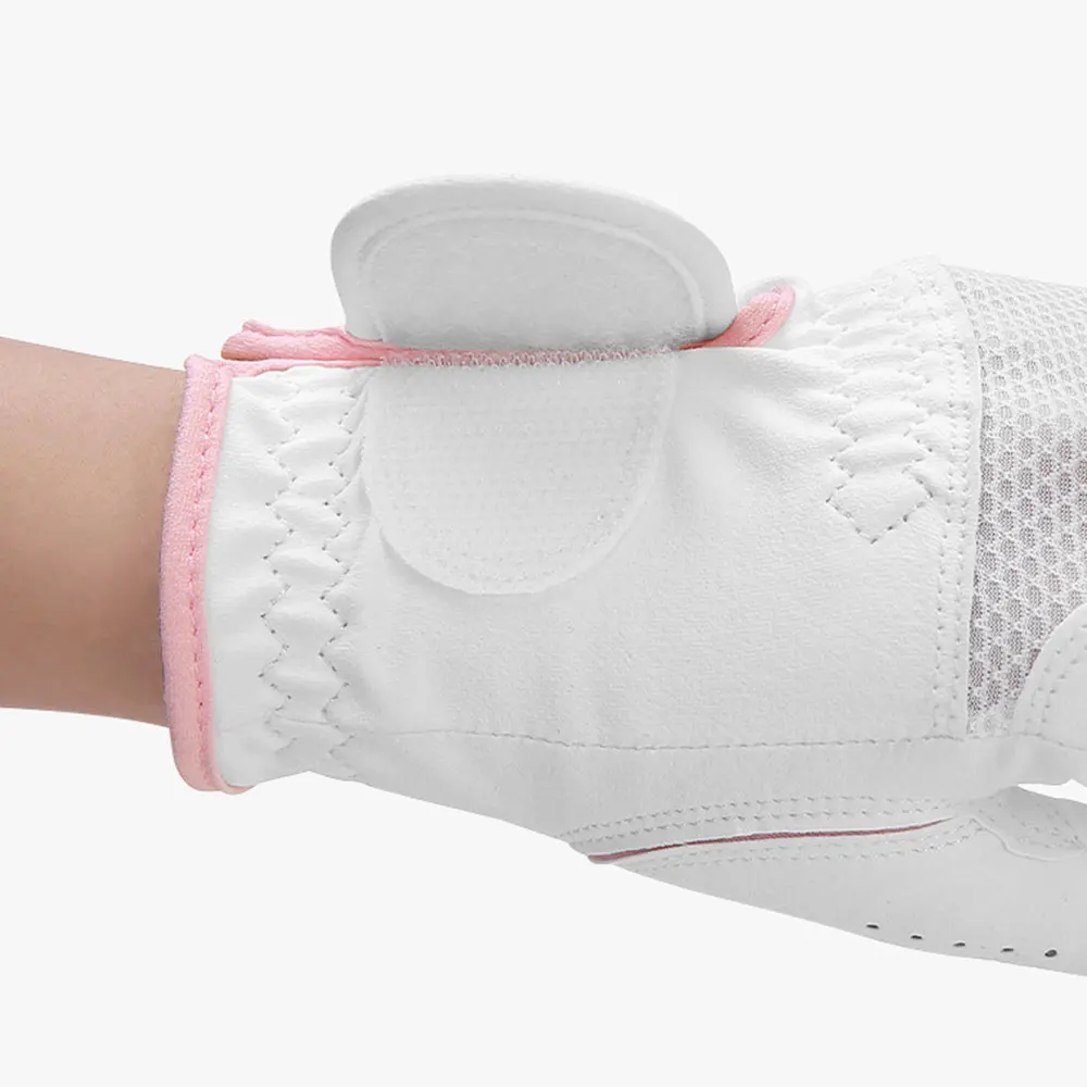 PGM Damen Fingerlose Golfhandschuhe Ein Paar Offenes Fingerdesign Golfhandschuhe für Damen Atmungsaktiv Schweißabsorbierend – Detail 10