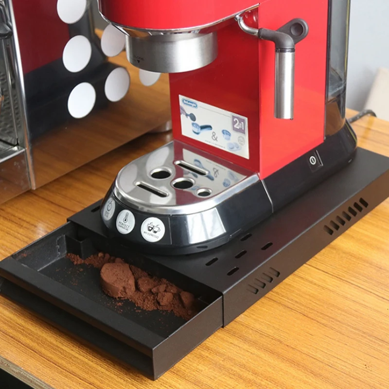 

2025 Trendprofessional Stainless Steel Coffee Espresso Grounds Residue Knock Box Drawer Style For Barista Coffee Grounds Contain