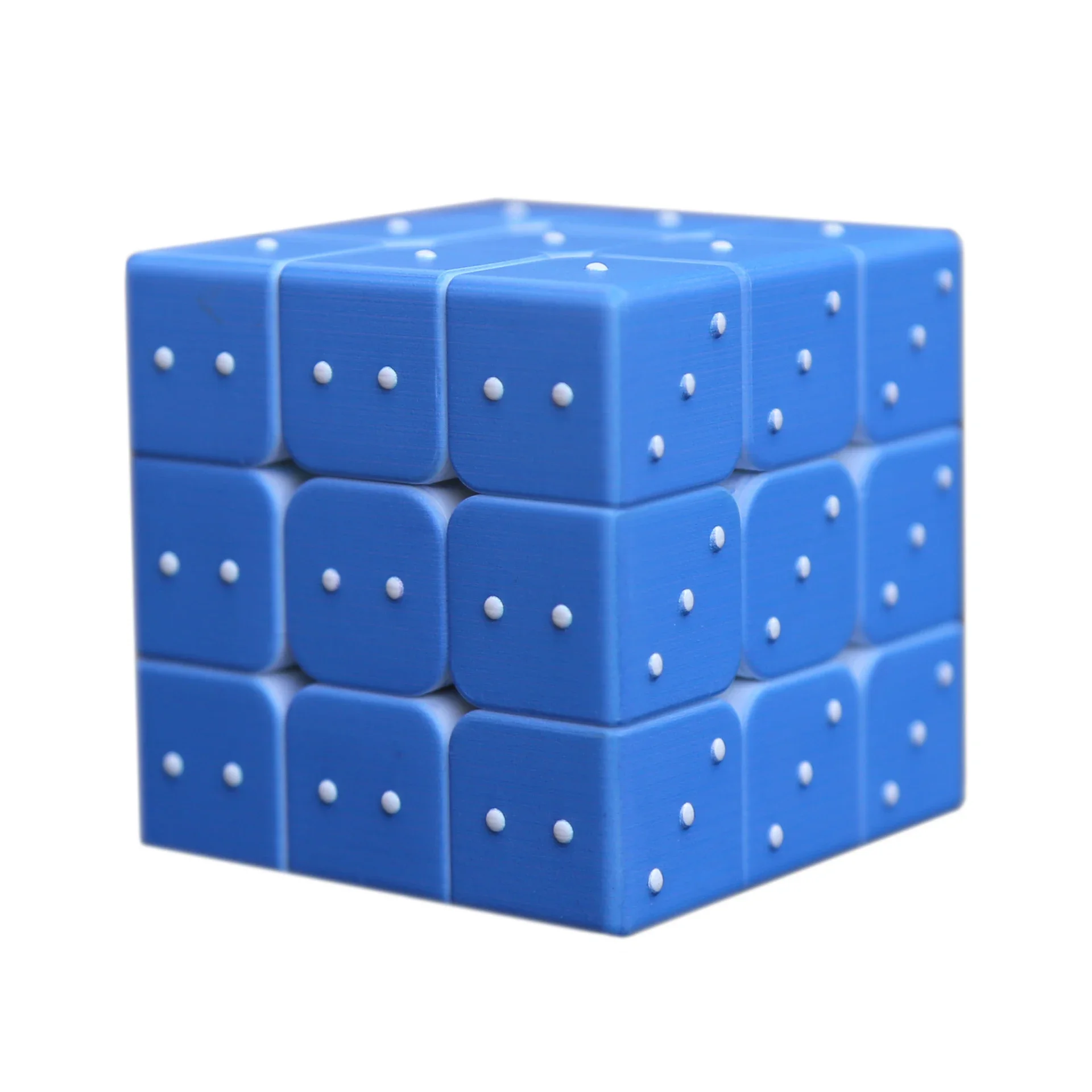 Cube magique 3D à trois couches, empreinte aveugle gaufrée 3x3x3, compétition professionnelle, vitesse Cubo, Puzzle, jouet Cool pour garçon