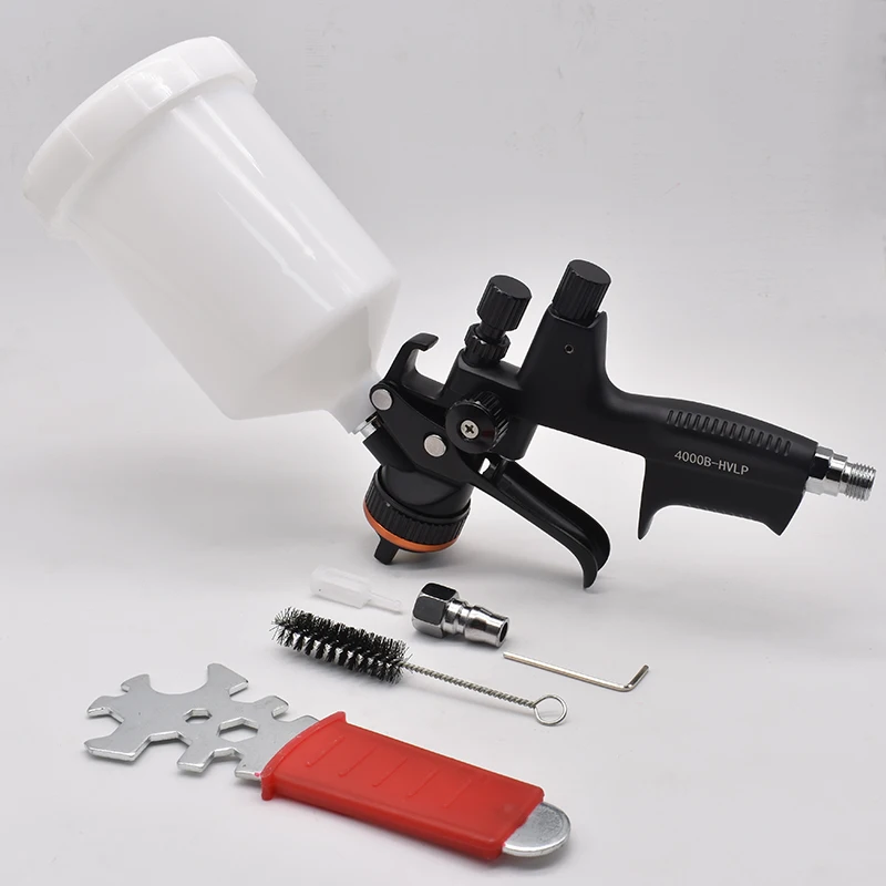 

Professional Car Repair Spray Gun 1.3mm Nozzle Paint Spray Gun 600ml tank Spray Gun Kit Airbrush High Atomization Spray Guns