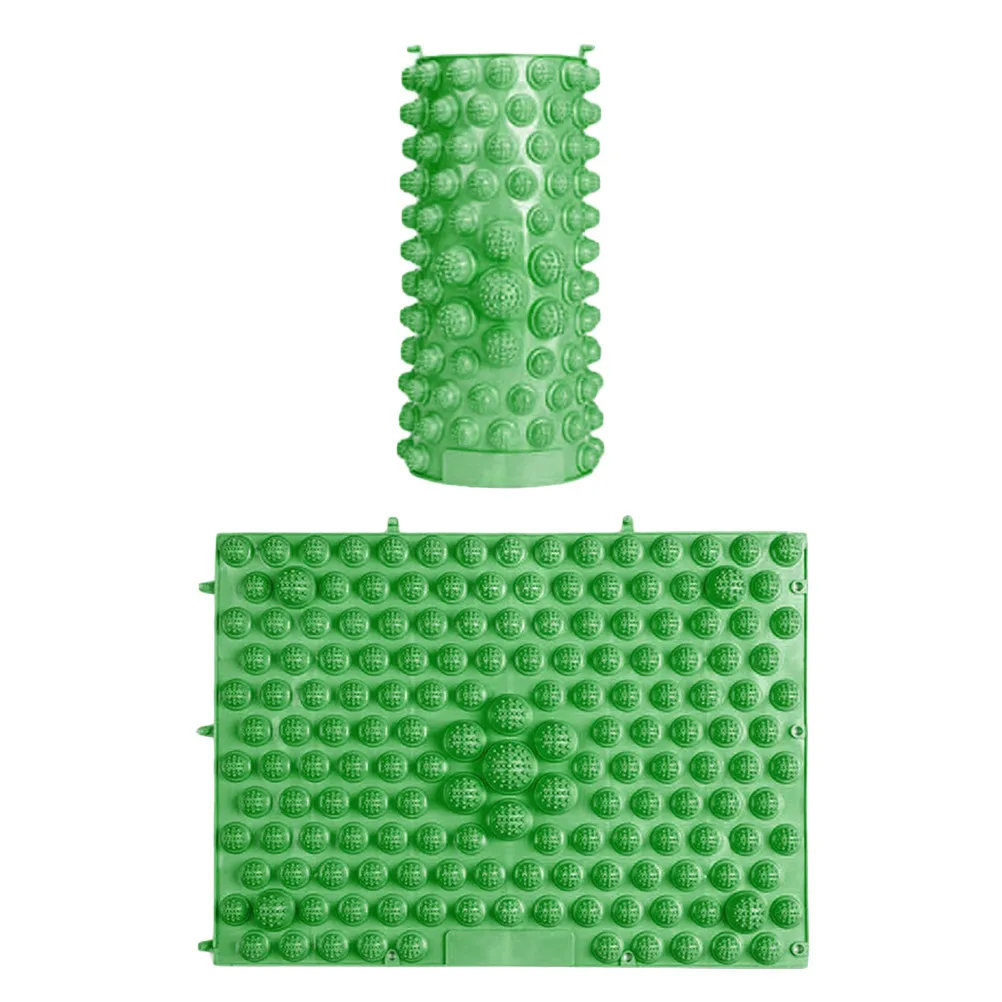 2Pcs Foot Massage Mat Reflexology Acupressure Pad Toe Pressure Plate Stimulate Blood Circulation Pain Relief