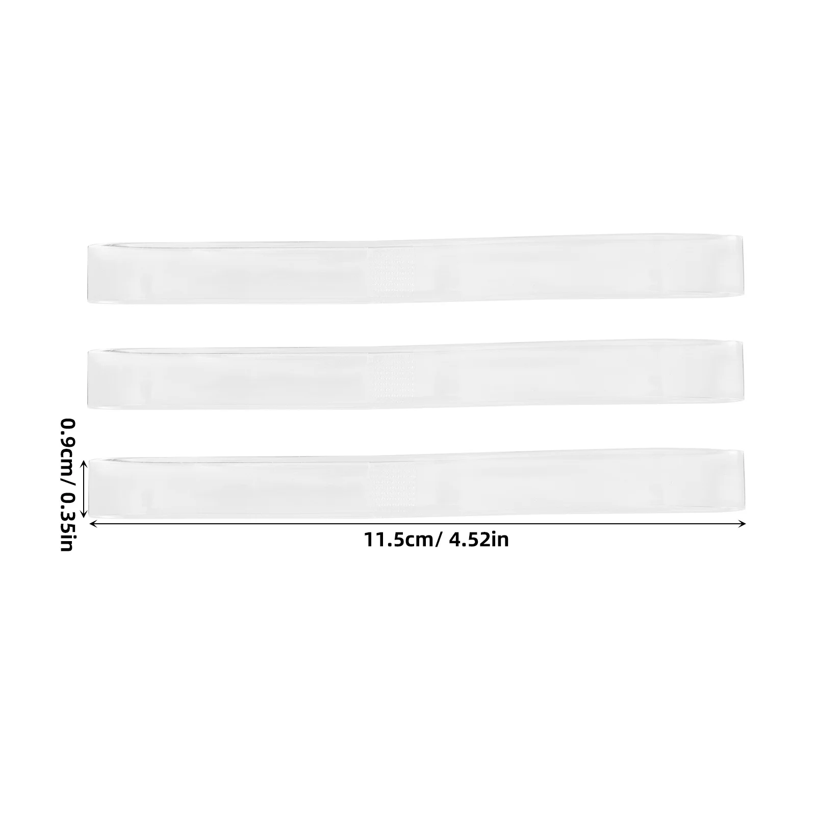 10 قطعة شفافة غير مرئية أحزمة أحذية عالية الكعب بولي يوريثان مطاطا مكافحة زلة أربطة أحذية حزام الكاحل للكعوب فضفاضة #4