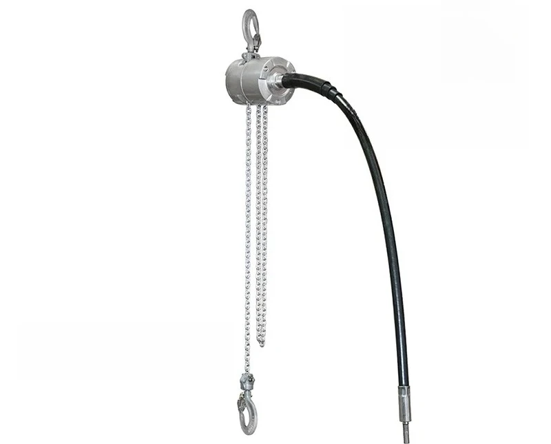 Suitable for VX-PRO 0.5 ton mini chain hoist cordless drill drive hand crank wire rope sling miniature aluminum alloy