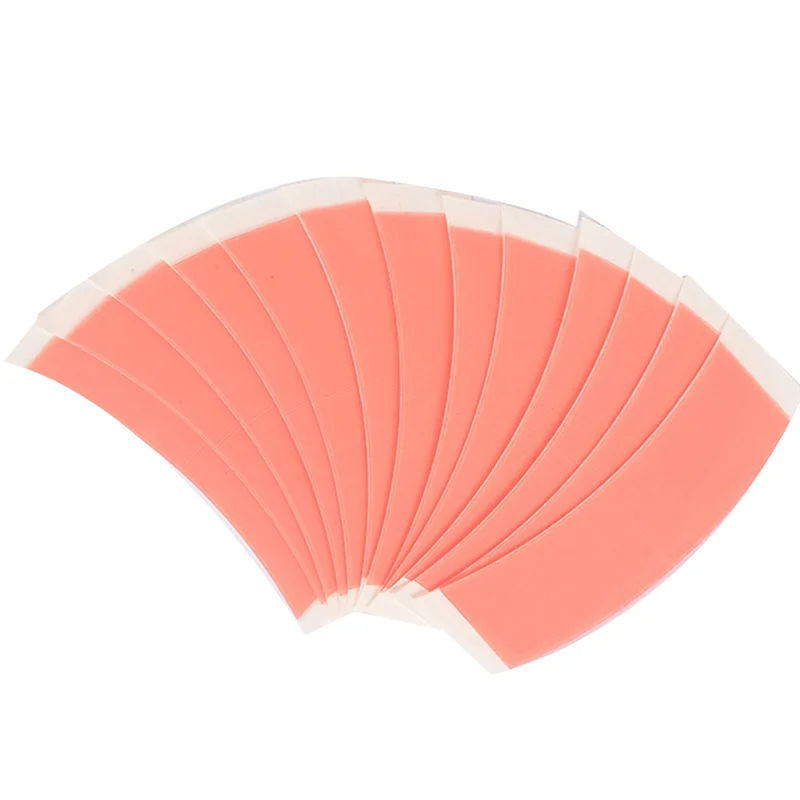 BAAO-72Pcs/lote C + CC Super Forte Duo Tac Cabelo Duplo Adesivo Fita Fixo Peruca Tiras Invisíveis