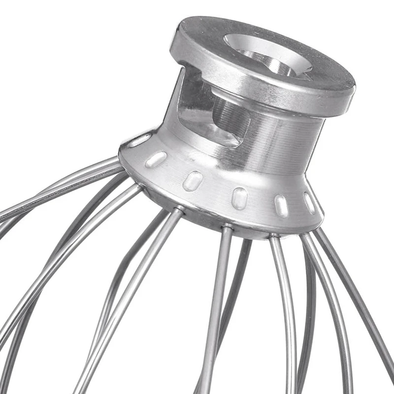 4 Pack Stainless Steel Wire Whip Mixer Attachment For Kitchenaid K45WW Flour Cake Balloon Whisk Egg Cream Stirrer