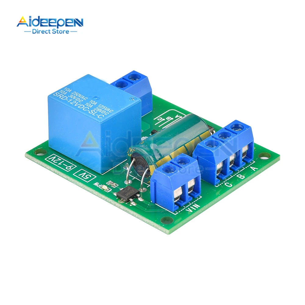 NE555 5V/12V Wasser Ebene Automatische Controller Flüssigkeit Sensor Schalter magnetventil Motor Pumpe automatische steuerung Relais bord