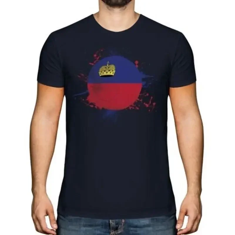 Liechtenstein Fußball Herren T-Shirt Geschenk Weltmeisterschaft Sport