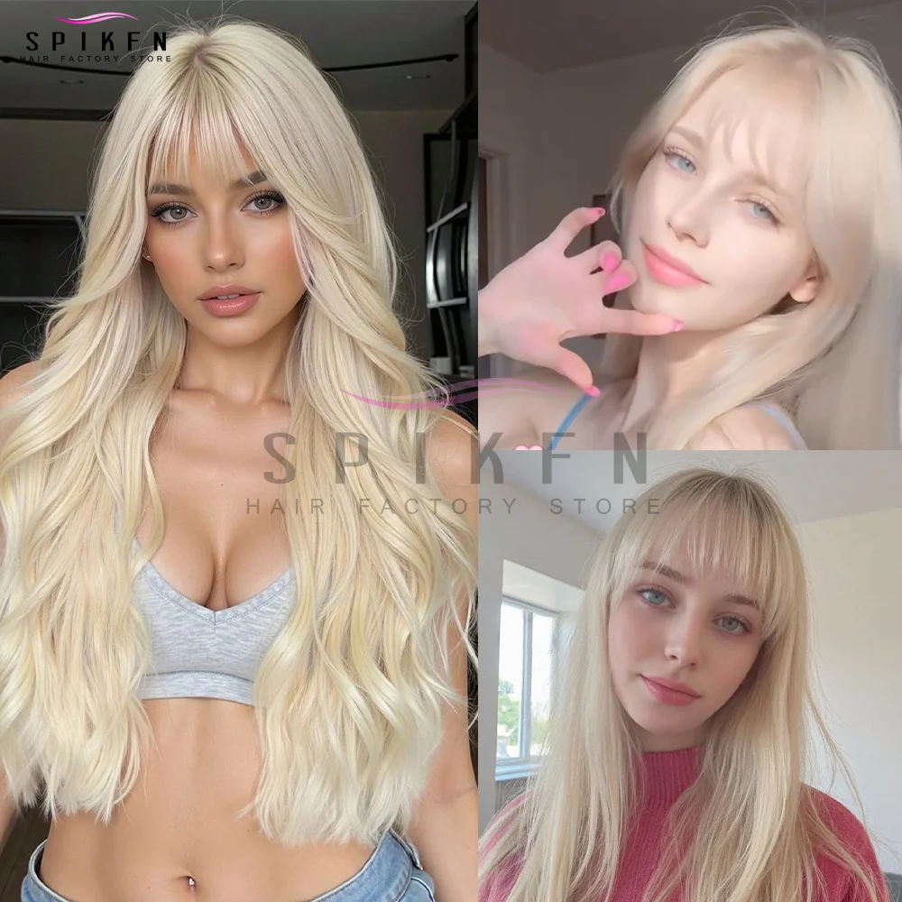 Spikin topper pedaço de cabelo com franja extensões de cabelo real adicionar volume 8 "-12" cabelo humano injetar cabelo superior peruca clipes em cabelo humano