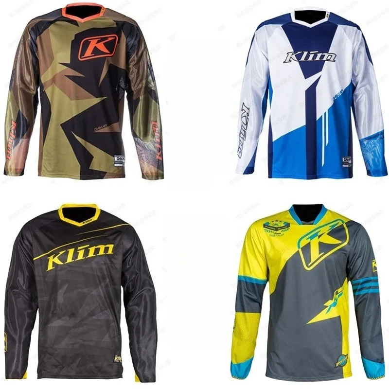 

Summer Mountain Off-road Motorcycle Sunscreen Riding Suit Downhill Suit Long-sleeved Quick-drying T-shirt Racing Suit