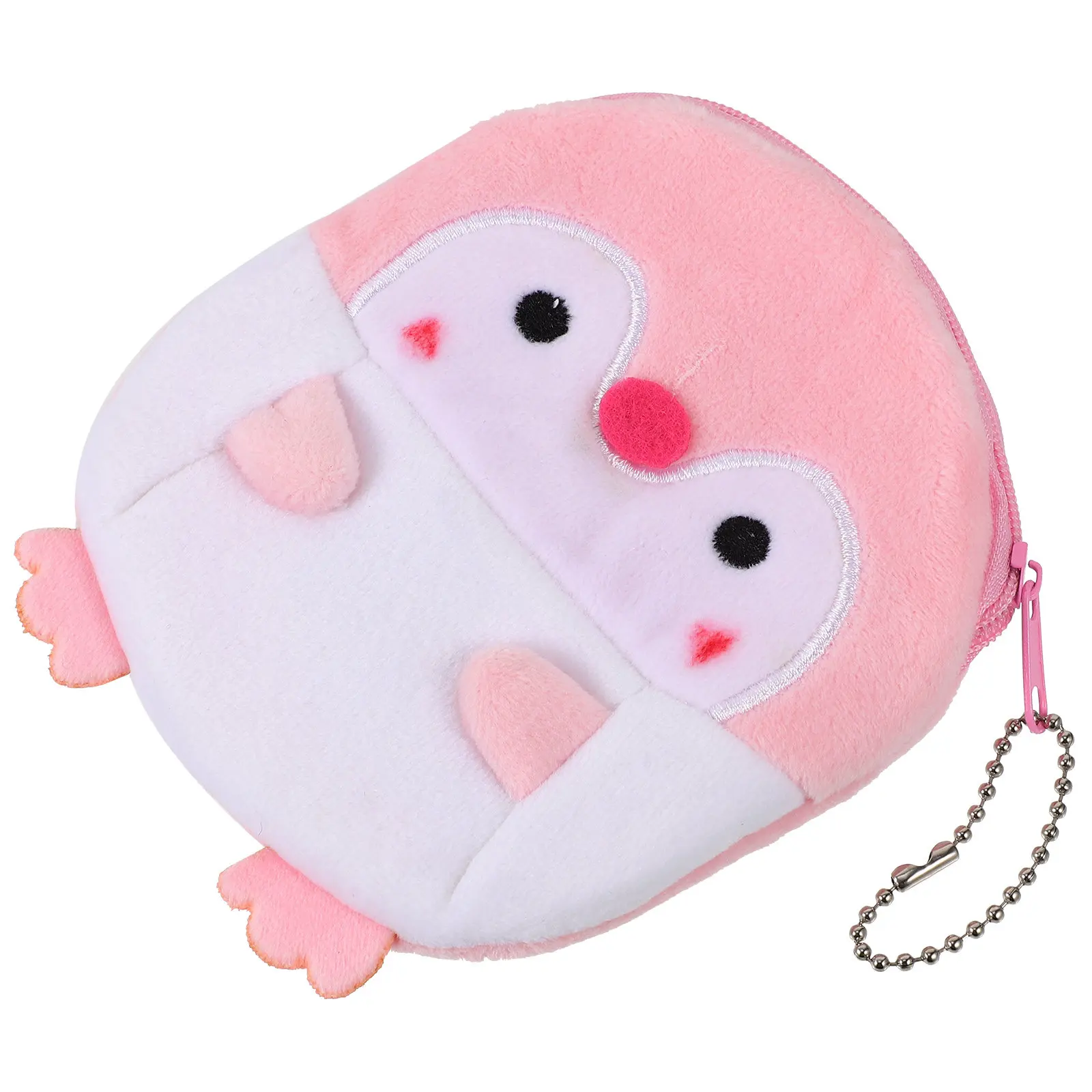 

Кошелек для монет в виде пингвина, компактный, маленький, мягкий, портативный, для мелочи, дорожный, легкий, милый, держатель для монет