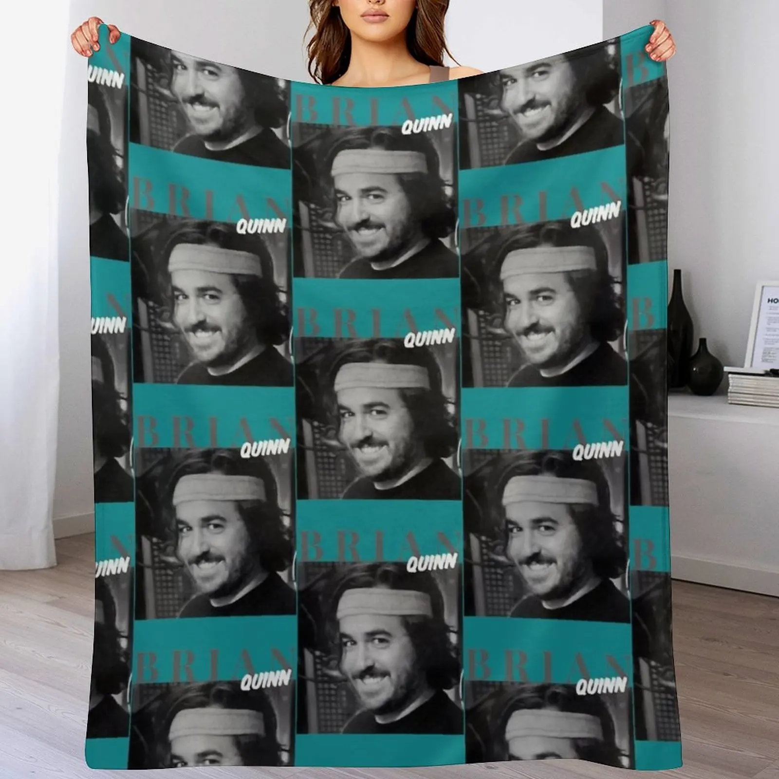 

Brian Quinn Throw Blanket All Season Soft Lightweight Blanket for Home