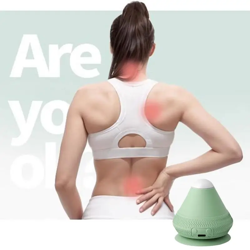 Montierbarer Massageball, elektrische Massage, Faszienrolle, Fuß, Yoga, Fitness, Muskelentlastung, Rückenadsorption, beheiztes Massagegerät