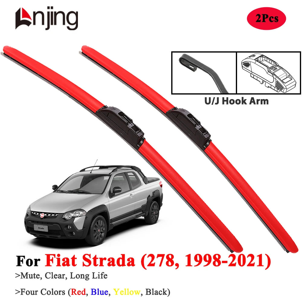 

LNJING Windscreen Wiper Blades For Fiat Strada 278 1998-2021