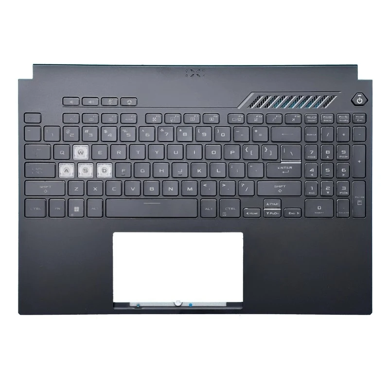 AA  New For ASUS TUF GamingFX507 FA507 FX507Z A15 F15 Palmrest Case Keyboard Backlit