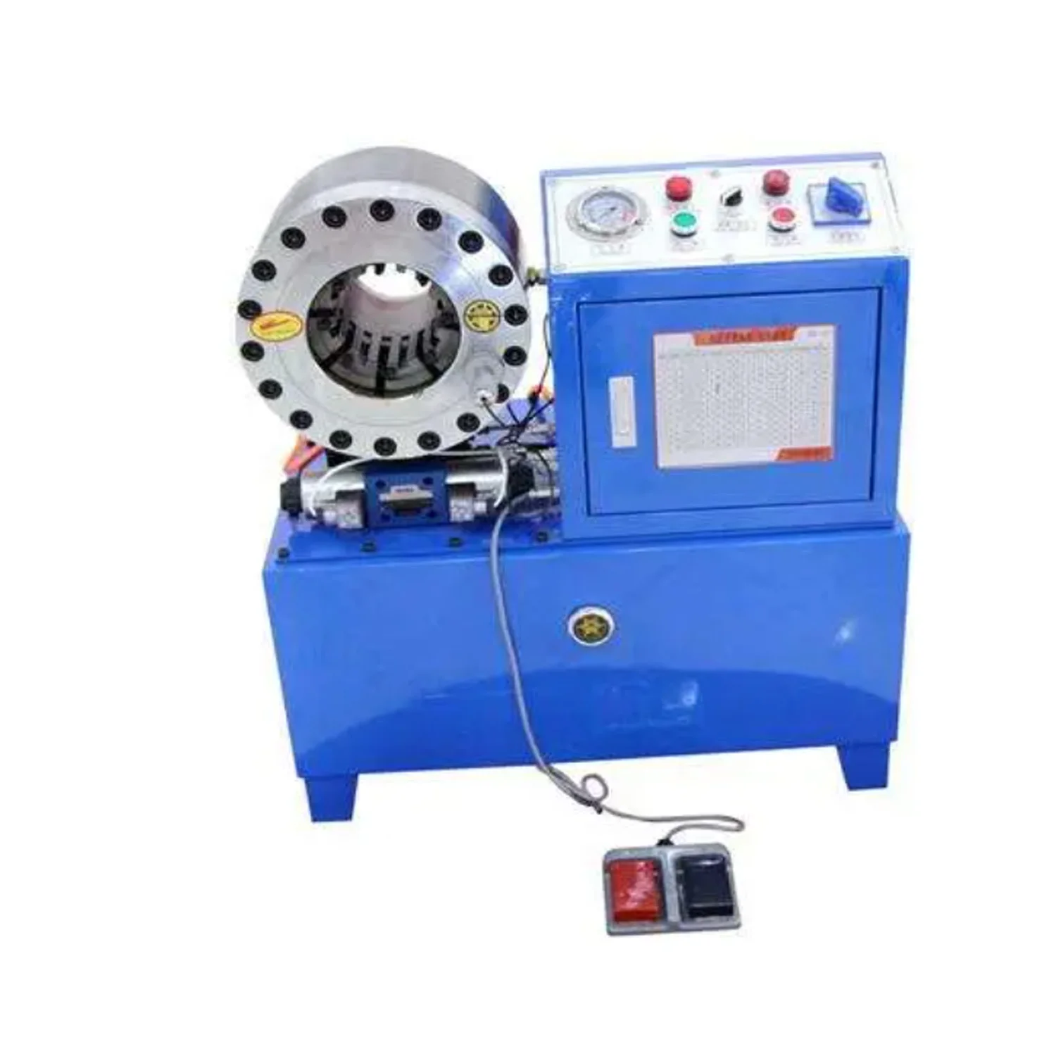Hydraulic Hose Manual Crimping Machine Small Portable Hand Operated Crimper Tool Brake Line Hose Crimping Machine Mmyjk-16