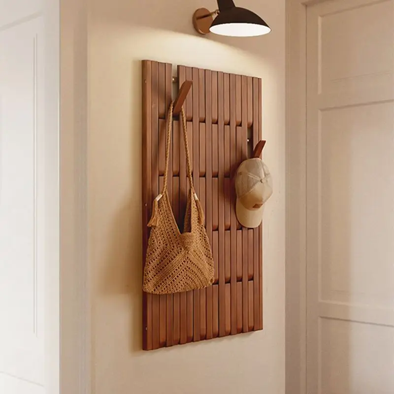 Old elm hanger, piano keys, hanging storage wall hanging clothes entrance, hanging hanger wall
