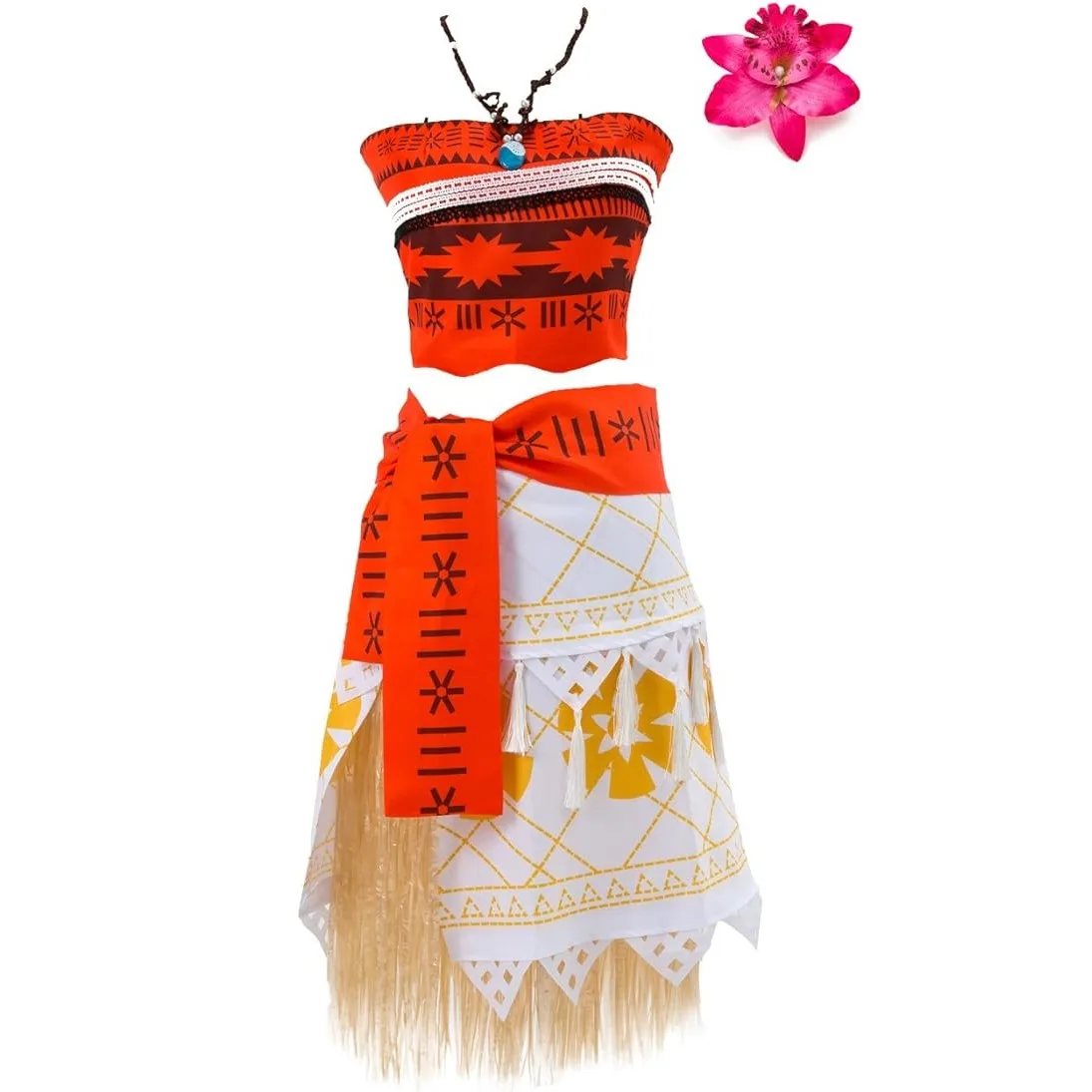 

Костюм для косплея Моаны для маленьких девочек, комплект с юбкой приключений, платье принцессы, наряд на Хэллоуин, детское необычное платье на день рождения