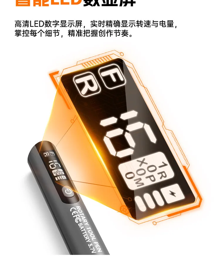 Effective Rechargeable Mini Polishing Engraving Pen Portable Digital Rotary Tool Kit Drilling DIY Repair