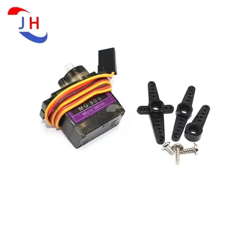1PCS SG90 MG90S 9G For RC Planes Fixed Wing Aircraft Model Telecontrol Aircraft Parts Toy Motors SG90 Upgraded Version SG90s 9g