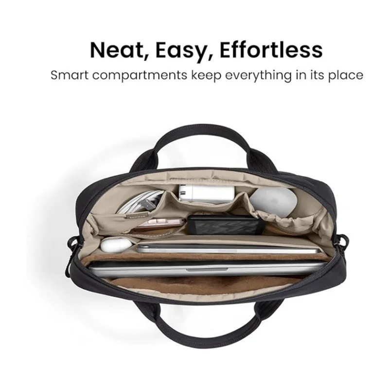 Laptop Bag Lightweight Handbag Protective Briefcase Fluffy Women Document Bag Multifunctional Storage Decorative Ornament