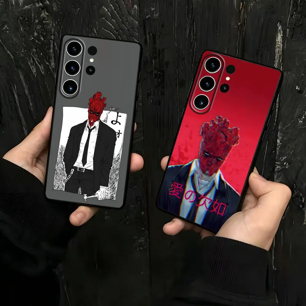 Anime Dorohedoro Phone Case For Samsung Galaxy S26 S25 S24 S23 S22 S21 S20 Plus Ultra Note20 Soft Black