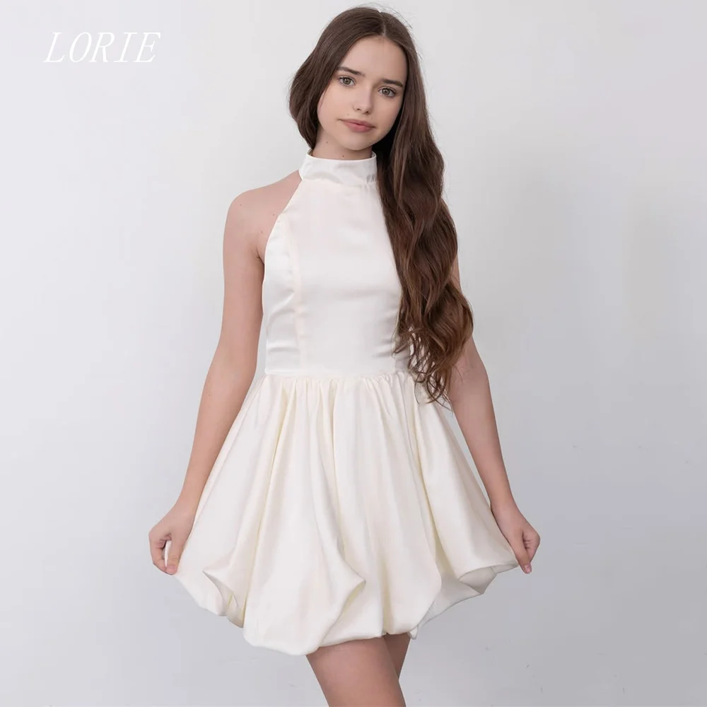 

LORIE Sweet Luxury Short Dress For Girls Scoop Girl Birthday Gowns Pleat Daily Child Ceremony Girl Dress Customized 2026