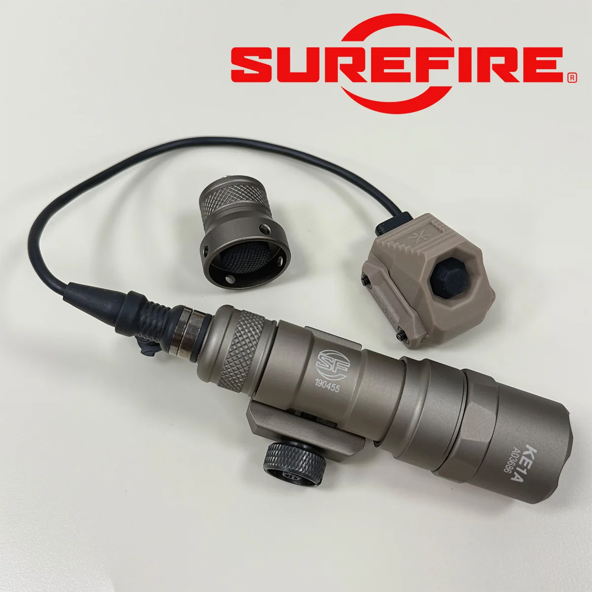 Surefire M300B M300C M600B M600C Tactical Flashlight with UNITY AXON Pressure Switch Fits 20mm Rail Outdoor Lighting Scout Light
